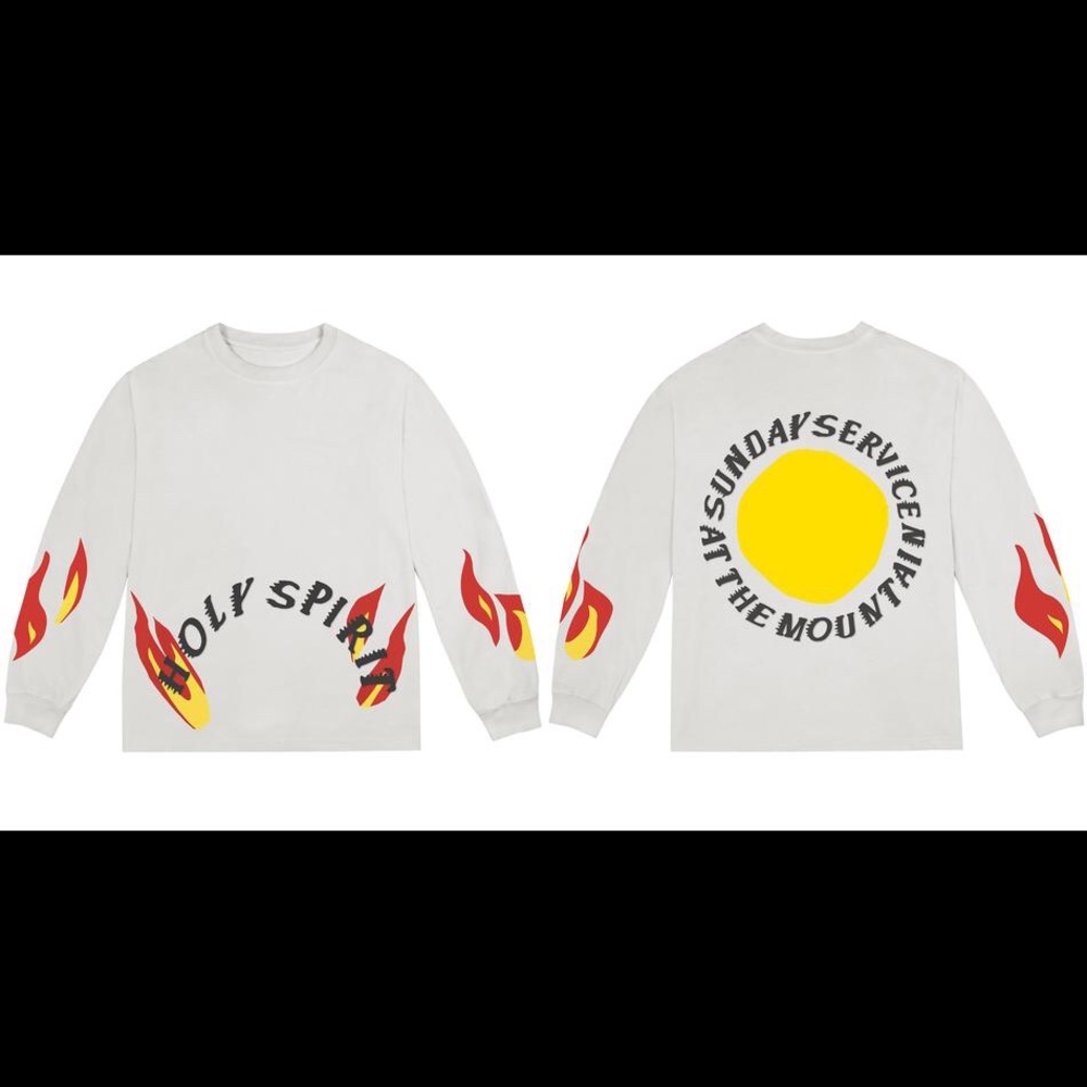 kanye west coachella sunday service long sleeve